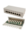 LOGILINK- Patchpanel kat. 6, 8-portowy, ekranowany, szary - nr 14