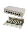 LOGILINK- Patchpanel kat. 6, 8-portowy, ekranowany, szary - nr 17