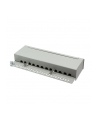 LOGILINK- Patchpanel kat. 6A, 12-portowy, ekranowany STP, szary - nr 2