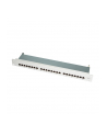 LOGILINK- Patchpanel 19'' kat. 6, 24-portowy, ekranowany STP, szary - nr 11