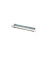 LOGILINK- Patchpanel 19'' kat. 6, 24-portowy, ekranowany STP, szary - nr 16