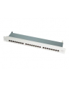 LOGILINK- Patchpanel 19'' kat. 6, 24-portowy, ekranowany STP, szary - nr 18