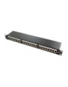 LOGILINK- Patchpanel 19'' kat. 6, 24-portowy, ekranowany STP, czarny - nr 5