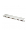 LOGILINK- Patchpanel 19'' kat. 6A, 24-portowy, ekranowany STP, szary - nr 10