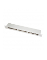 LOGILINK- Patchpanel 19'' kat. 6A, 24-portowy, ekranowany STP, szary - nr 9