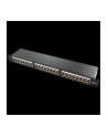 LOGILINK- Patchpanel 19'' kat. 6A, 24-portowy, ekranowany STP, czarny - nr 7