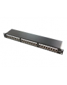 LOGILINK- Patchpanel 19'' kat. 6A, 24-portowy, ekranowany STP, czarny - nr 9