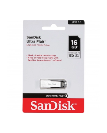 Sandisk pamięć Cruzer Ultra Flair 16GB USB 3.0 (transfer up to 130MB/s) nr 1
