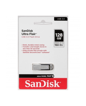 Sandisk pamięć Cruzer Ultra Flair 128GB USB 3.0 (transfer up to 150MB/s) nr 1