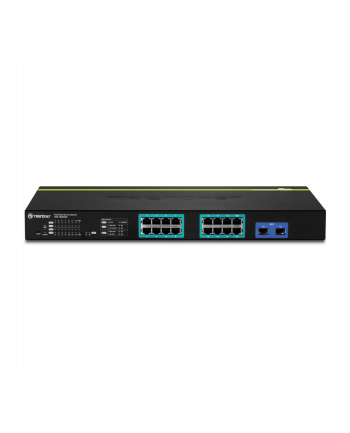 TRENDnet 16-port Gigabit Web Smart Switch w/2 Shar