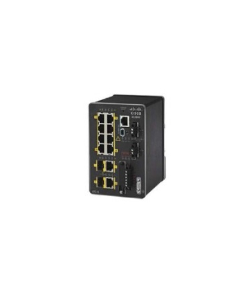 Cisco IE 2000 Switch 8x10/100 RJ-45, 2 T/SFP GE, LAN Base with 1588
