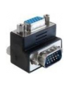 Delock adapter VGA(F)-> VGA(M) kątowy 270° - nr 19