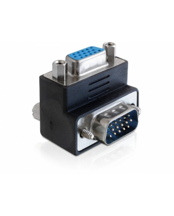 Delock adapter VGA(F)-> VGA(M) kątowy 270°