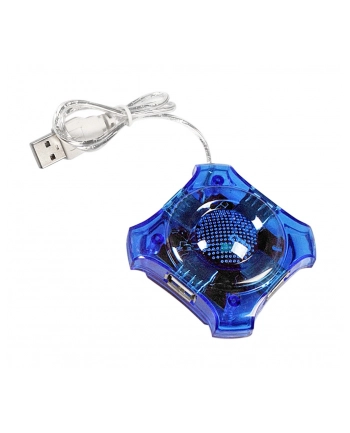 ESPERANZA USB 2.0 HUB 4 PORTY STAR NIEBIESKI EA150B