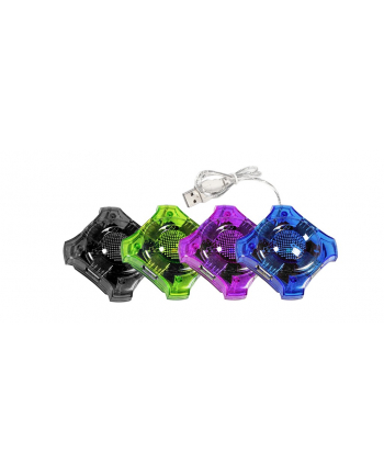 ESPERANZA USB 2.0 HUB 4 PORTY STAR CZARNY EA150K