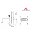 Maclean Czujnik zmierzchowy zewnętrzny (sonda) 2000W MCE34 - nr 7