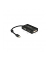 Delock Adapter mini Displayport 1.1 > VGA/HDMI/DVI pasywne 16cm czarny - nr 28
