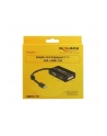 Delock Adapter mini Displayport 1.1 > VGA/HDMI/DVI pasywne 16cm czarny - nr 8