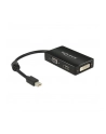 Delock Adapter mini Displayport 1.1 > VGA/HDMI/DVI pasywne 16cm czarny - nr 9