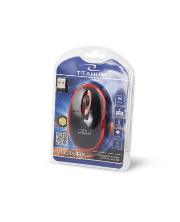 TITANUM TM116R Bezprzewodowa Mysz Optyczna 3D VULTURE | 2.4 GHz| 1000 DPI| 3D|