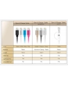 Adata Kabel USB-Lightning/ microUSB 1m White Apple - nr 41