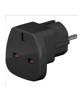 Techly Adapter zasilania UK/EU 13A, UK/BS - CEE 7/7