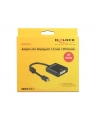 Adapter Delock displayport 1.2 MINI->DVI4K (F)(24+5) na kablu 20CM - nr 13