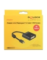 Adapter Delock displayport 1.2 MINI->DVI4K (F)(24+5) na kablu 20CM - nr 17