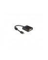 Adapter Delock displayport 1.2 MINI->DVI4K (F)(24+5) na kablu 20CM - nr 205