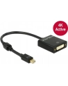 Adapter Delock displayport 1.2 MINI->DVI4K (F)(24+5) na kablu 20CM - nr 209