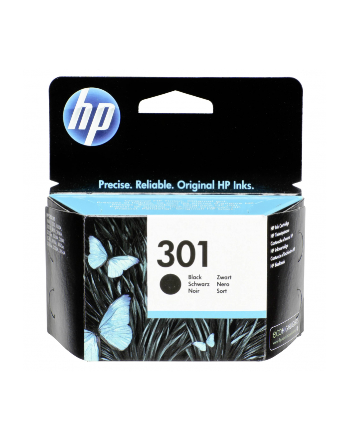 Tusz HP 301 black główny