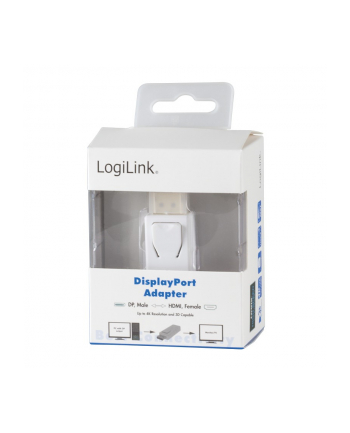 Adapter 4K DisplayPort -> HDMI LogiLink CV0100, konwerter nr 1