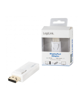 Adapter 4K DisplayPort -> HDMI LogiLink CV0100, konwerter
