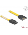 Delock kabel przedłużający SATA 6 Gb/s męski - żeński 30 cm - nr 12