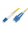 Digitus światłowód krosowy, duplex SM 9/125 OM2 LC-SC, 3m, 15 LGW - nr 15