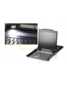 ATEN KVM 8 port LCD 19'' + keyboard + touchpad PS/2 or USB, 1U 19'' Rack - nr 11