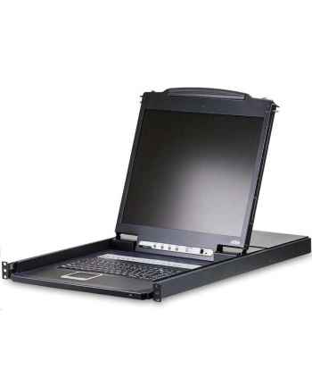 ATEN KVM 8 port LCD 19'' + keyboard + touchpad PS/2 or USB, 1U 19'' Rack nr 2