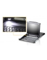 ATEN KVM 8 port LCD LED 17'' + klawiatura + touchpad USB-PS/2 - nr 17