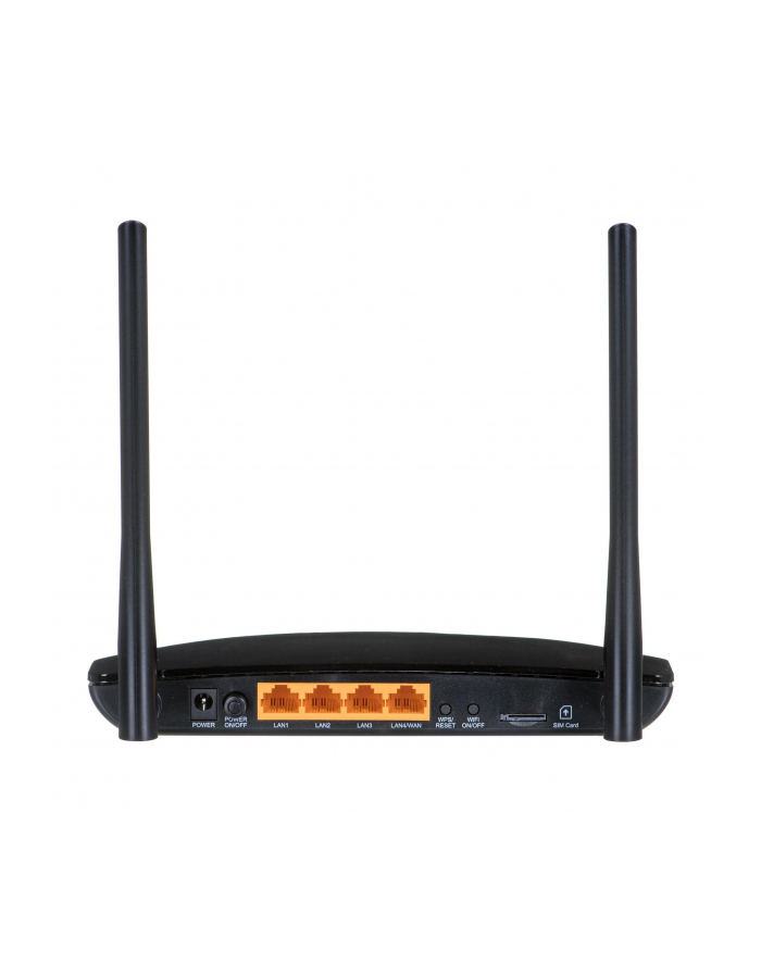 TP-Link TL-MR6400 Wireless 802.11b/g/n 300Mbps LTE router 3xLAN, 1xWAN, 1xSIM główny