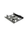 Delock adapter/redukcja HDD/SSD sanki 3,5'' -> 2x 2,5'' - nr 24