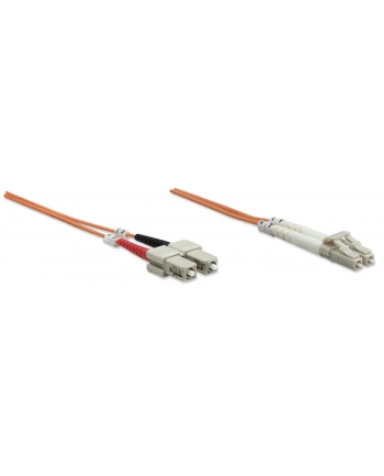 Intellinet Network Solutions Intellinet Światłowód krosowy LC-SC duplex 1m 50/125 OM2 wielomodowy