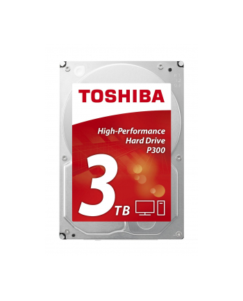 Dysk HDD TOSHIBA P300 3 5  3TB SATA III 64MB 7200obr/min HDWD130EZSTA
