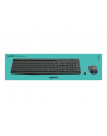 Logitech klawiatura + mysz bezprzewodowa MK235, Szare, US - nr 72