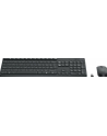 Logitech klawiatura + mysz bezprzewodowa MK235, Szare, US - nr 108