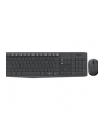 Logitech klawiatura + mysz bezprzewodowa MK235, Szare, US - nr 10