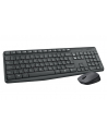 Logitech klawiatura + mysz bezprzewodowa MK235, Szare, US - nr 15