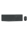 Logitech klawiatura + mysz bezprzewodowa MK235, Szare, US - nr 31