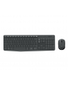 Logitech klawiatura + mysz bezprzewodowa MK235, Szare, US - nr 38