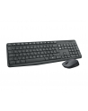 Logitech klawiatura + mysz bezprzewodowa MK235, Szare, US - nr 40