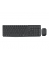 Logitech klawiatura + mysz bezprzewodowa MK235, Szare, US - nr 46